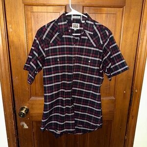 Ely Cattleman Snap Button Shirt - Medium